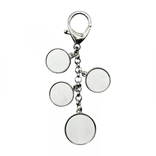 Metal Charm keyring 