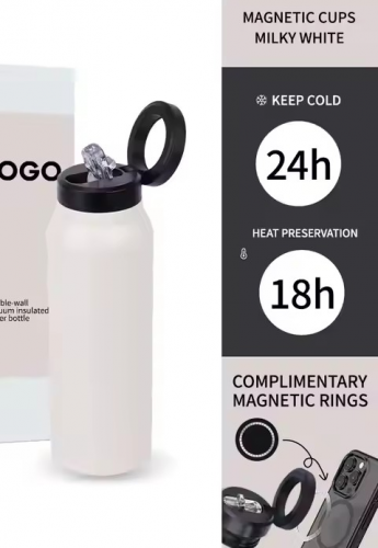 24oz Waterbottle with magnetic phone holder